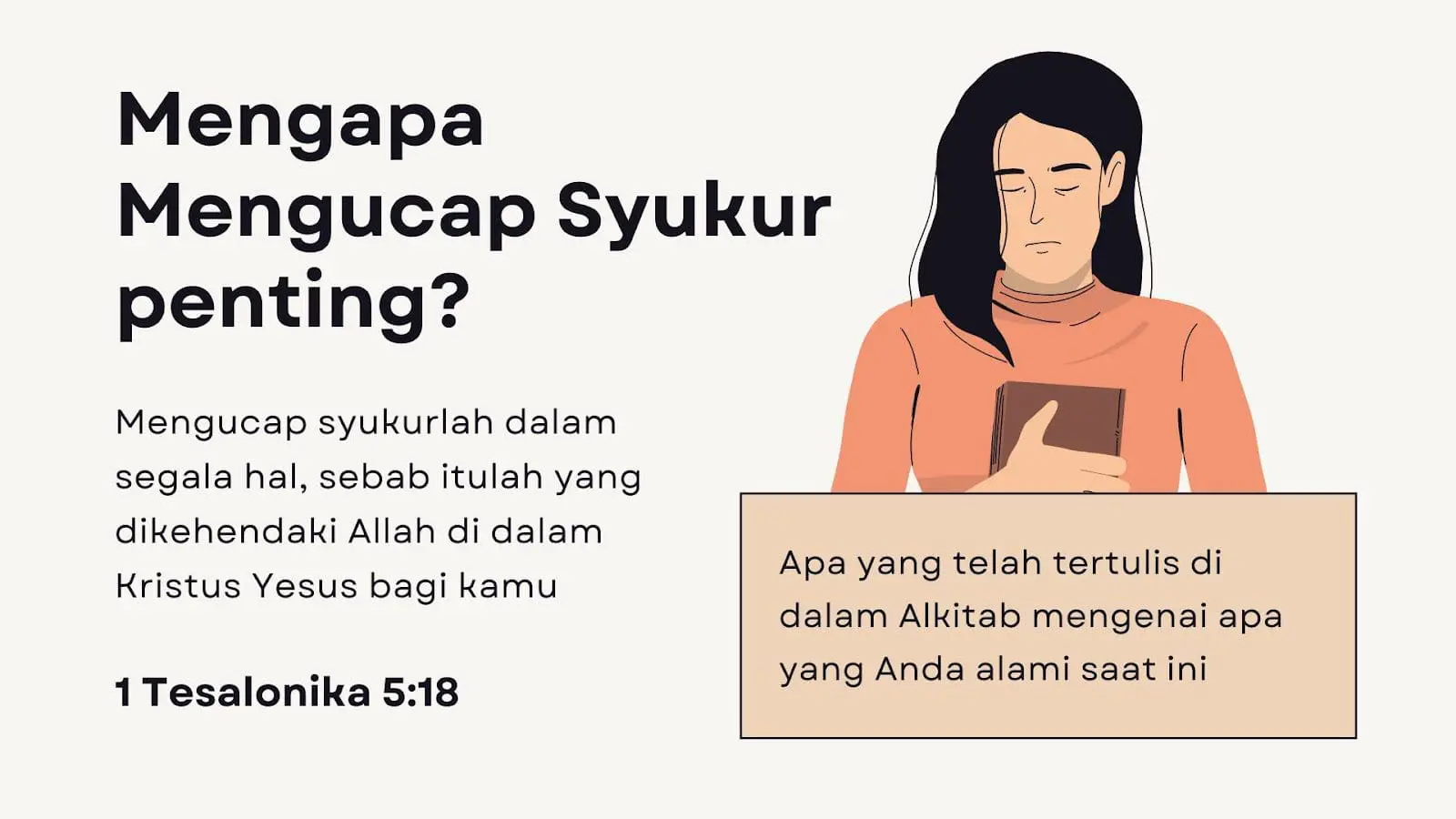 mengapa mengucap syukur